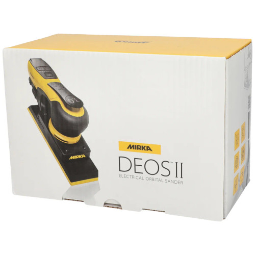 Mirka Abrasives MIR-MID3534044US DEOS II 353X 3in x 5in Electric Orbital Sander w/ 3.0mm Orbit