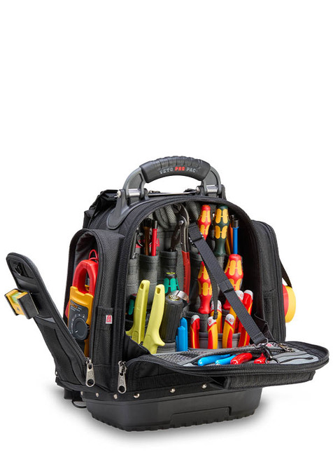 Veto Pro Pac VPP-10959 TECH PAC MCP BLACKOUT Compact Tool Backpack with Meter Pockets
