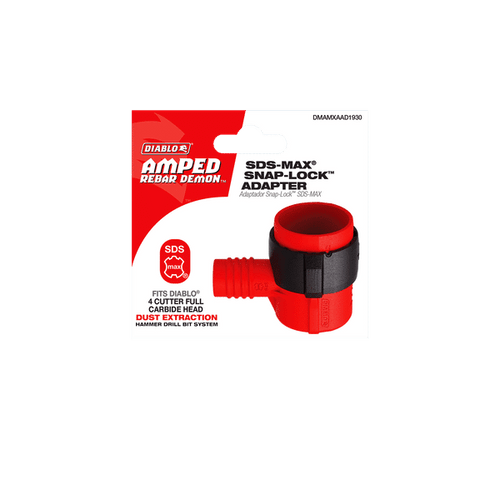 Diablo FRE-DMAMXAAD1930 AMPED Rebar Demon SDS-Max Snap-Lock Adapter