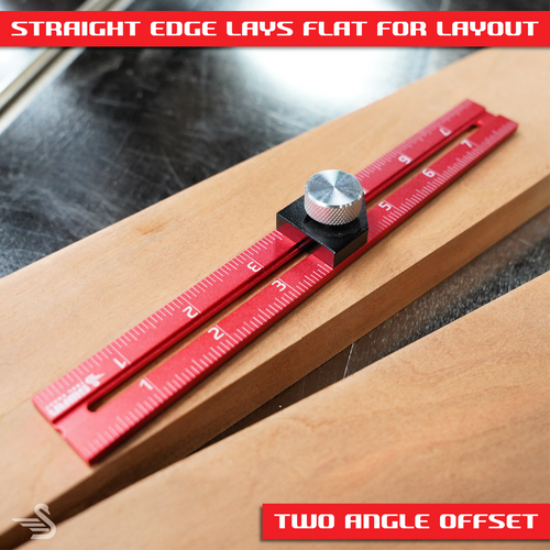 Swan Tool Group SWAN-OR800 Red Tail Offset Ruler