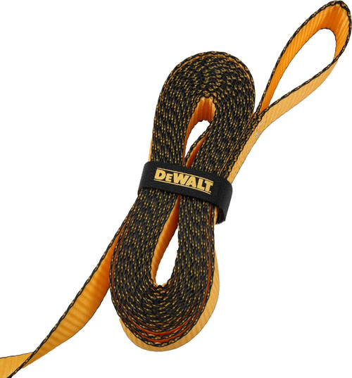 DEWALT DEWL-DXBC90046 1-1/4in x 14ft Premium Lashing Straps 2,000lb Break Strength 2-Pack
