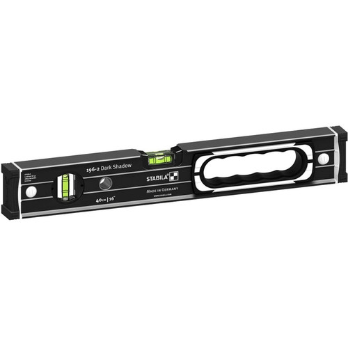 Stabila STAB-37350 Type 196-2 Dark Shadow 72in/16in Level Set