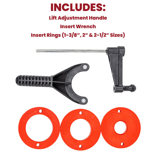 JessEm Tool Co. JES-02318 Rout-R-Lift 3.5TXT Router Lift