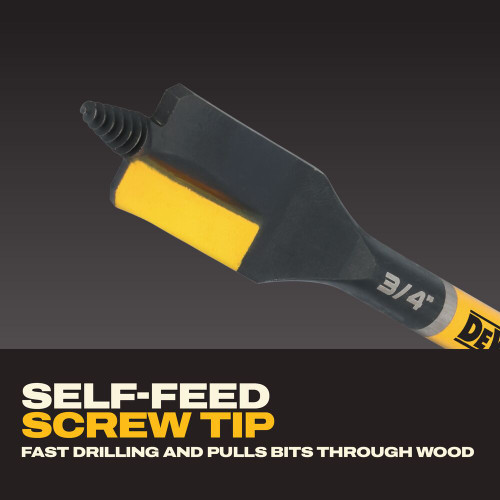 DEWALT DEW-DWAWDNS9PC ELITE SERIES 9-Piece Nail Cutting Spade Bit Set