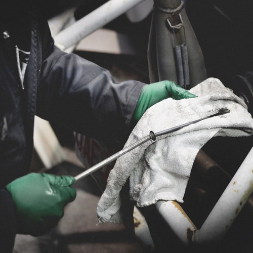 Watson Gloves WAT-5559PF-XX Green Monkey 4.6 mil Biodegradable Disposable Gloves, 100-Pack