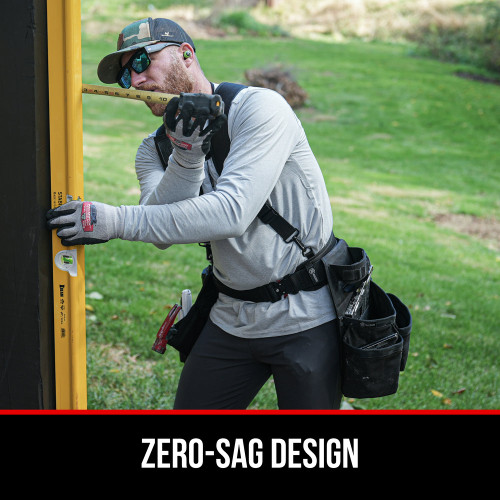 RR Buildings MB-RR100S-XX THE FRAMERR Tool Belt with Suspenders