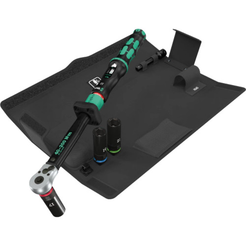 Wera Tools WERA-05075790001 Click-Torque Lock C 3 Car Wheel Change Set 1