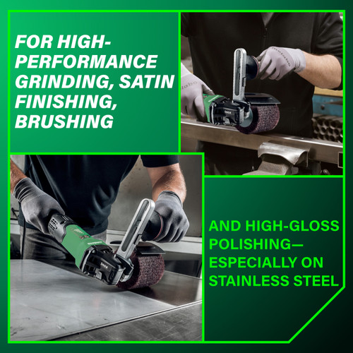 Metabo HPT HPT-646259620 SE 17-200 RT SET 14.5A Burnishing Machine for Stainless Steel Grinding & Polishing with metaBOX 185 XL