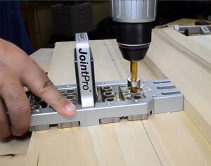 Milescraft MILE-1311 JointPro Professional Self-Clamping All-Steel Doweling Jig
