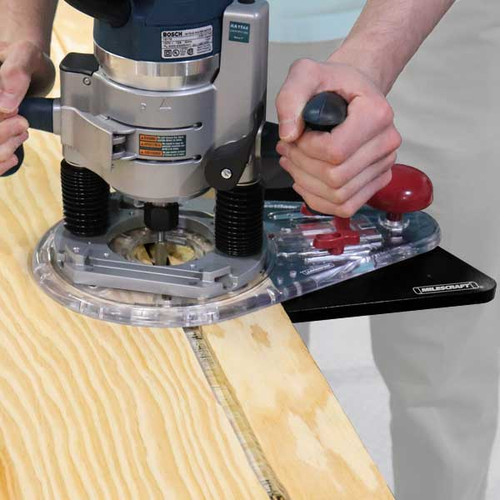 Milescraft MILE-1224 Edge & MortiseGuide Imperial Router Edge Guide and Mortise Jig