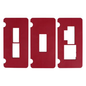 Milescraft MILE-1229 HingeJigPLUS Self-Clamping Door Hinge, Latch & Strike Plate Jig