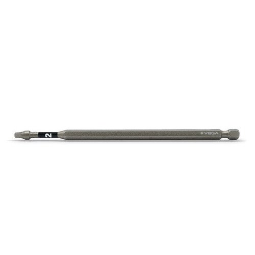 Vega Industries VEGA-T1150R2A-P10 #2 Square Drive 6in Impactech Power Bit, 10pk