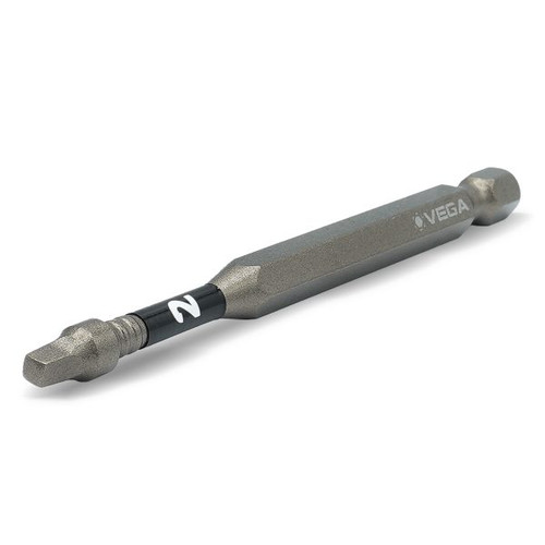 Vega VEGA-T190R2A-P10 Impactech Square (Robertson) #2 Power Bit 3-1/2in 2-Pack