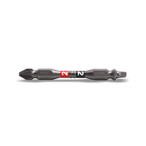 Vega VEGA-T165P2R2BT-C3 Impactech Double-End Power Bit P2 + R2 2-9/16in 3-Pack
