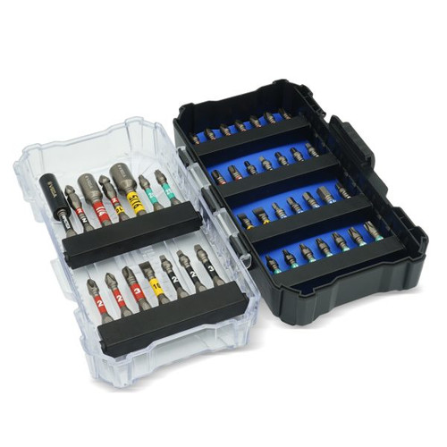 Vega VEGA-T42-1DB Impactech Clear Case Driver Bit Set, 42-Piece Set