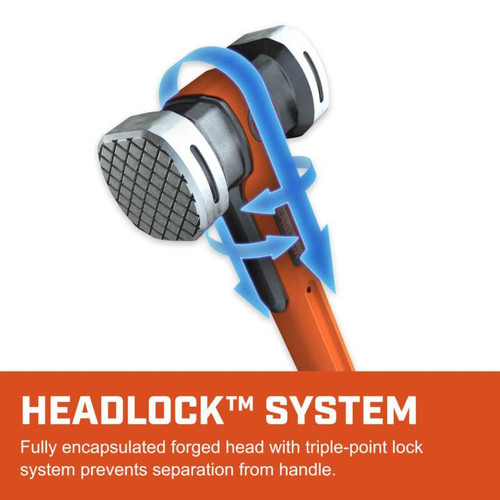 Crescent CRES-CSHF16 HEADLOCK 16 lb. Fiberglass Sledgehammer