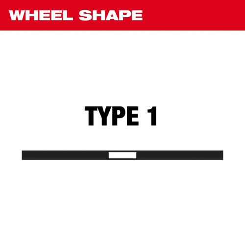 Milwaukee MIL-49-94-0121 6in x 0.045in x 7/8in Performance Plus Metal Cut Off Wheel Type 1 10-Pack