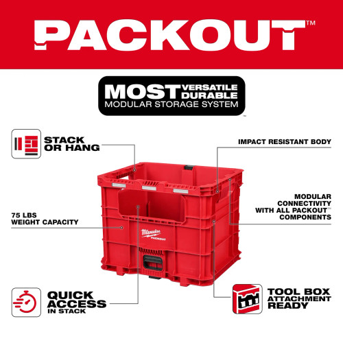 Milwaukee MIL-48-22-8439 PACKOUT XL Crate
