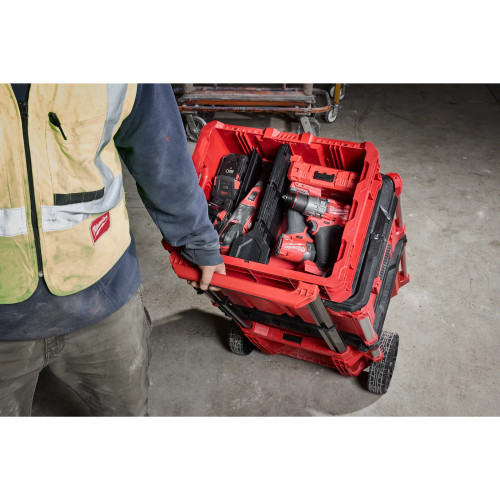 Milwaukee MIL-48-22-8438 PACKOUT Low-Profile Crate