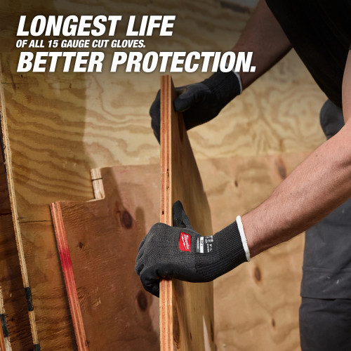 Milwaukee MIL-48-73-691XX Cut Level 1 Nitrile Dipped Gloves with Wear-Defense Protection