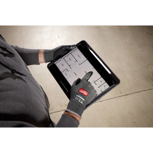 Milwaukee MIL-48-73-694XX Cut Level 4 High Dexterity Nitrile Dipped Gloves with Wear-Defense Protection