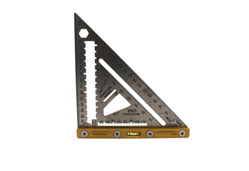 Martinez MTZ-4296_GL Titanium Rapid Square, Metric, Gold