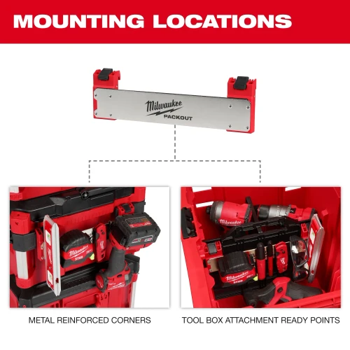 Milwaukee MIL-48-22-8609 PACKOUT Tool Box Belt Clip Rack Attachment