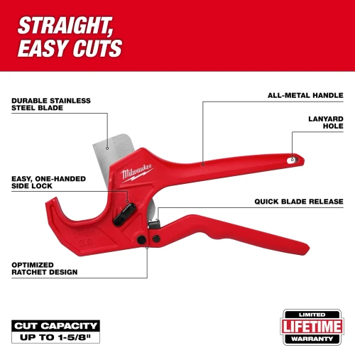 Milwaukee MIL-48-22-4220 1-5/8in Ratcheting Pipe Cutter