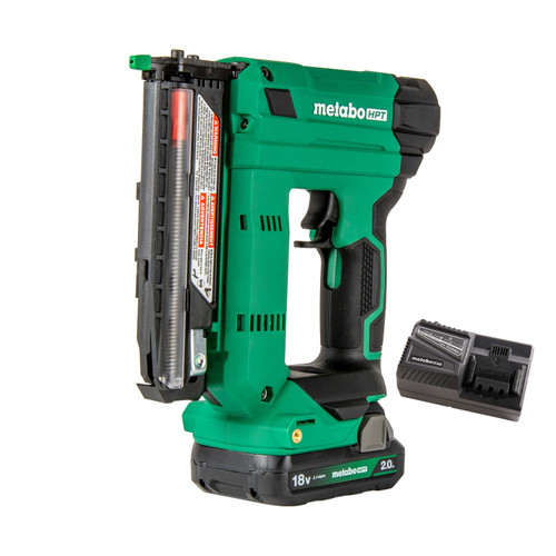 HPT-NP1835DAM-382311M NP1835DAM 18V MultiVolt 23 Ga Pin Nailer + 18V 2.0Ah Lithium Ion Battery with Fuel Gauge