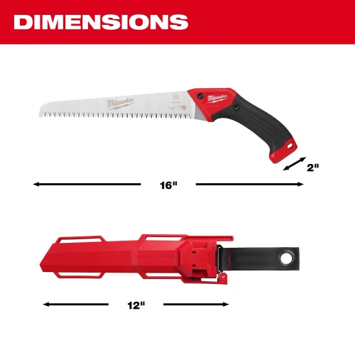 Milwaukee MIL-48-22-9374 10in Fixed Pruning Saw - Straight Blade