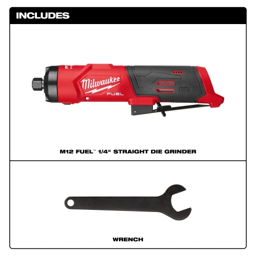 Milwaukee MIL-3486-20 M12 FUEL 12V 1/4in Straight Die Grinder Bare Tool