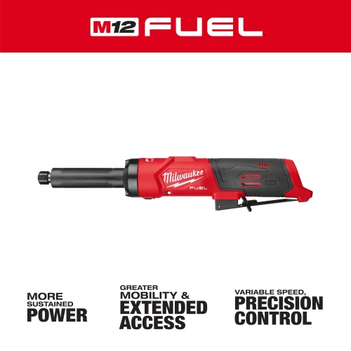 Milwaukee MIL-3487-20 M12 FUEL 12V 1/4in Extended Straight Die Grinder Bare Tool