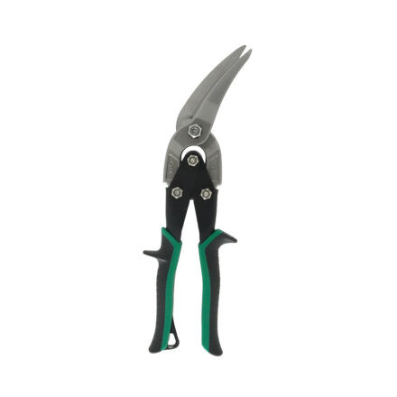 Malco MAL-AV73 Long Cut AVs Right Offset Metal Cutting Snip 2-1/4in Green Grip
