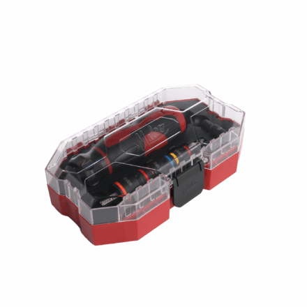Malco MAL-KITFB2 7-in-1 Flip Bit Socket Set Service Kit with Premium Case