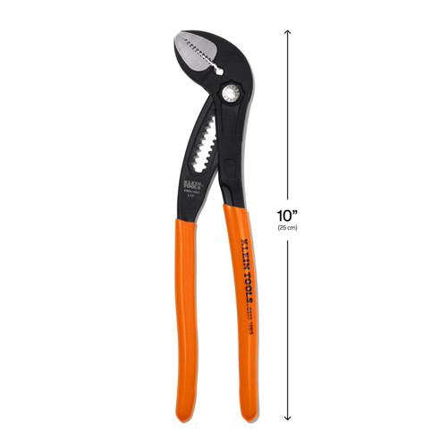 Klein KLE-D50510BS Straight Jaw Quick-Adjust Pump Pliers, 10in
