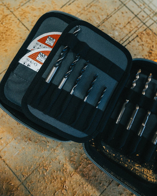 Velocity Pro Gear VEL-VR-0506 Drill Pod Drill Bit Organiser Black