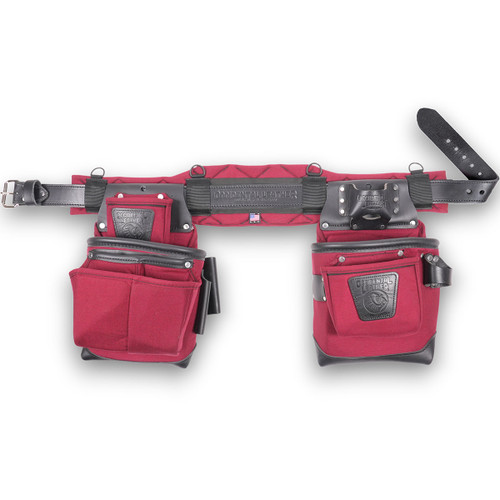 Occidental Leather OCC-8280R-XXX ProFORMANCE FatLip Tool Belt Setup - Deep Red