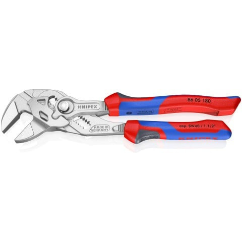Knipex KNIP-8605180SBA Pliers Wrench Comfort Grip 7.25in