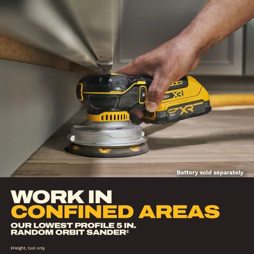 DEWALT DEW-DCW211B 20V MAX XR 5in Random Orbital Sander Bare Tool