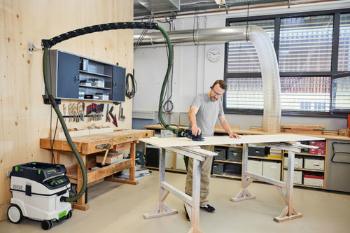 Festool FES-578518 CT-ASA FLX W Wall-Mount Dust Extraction Boom Arm Set