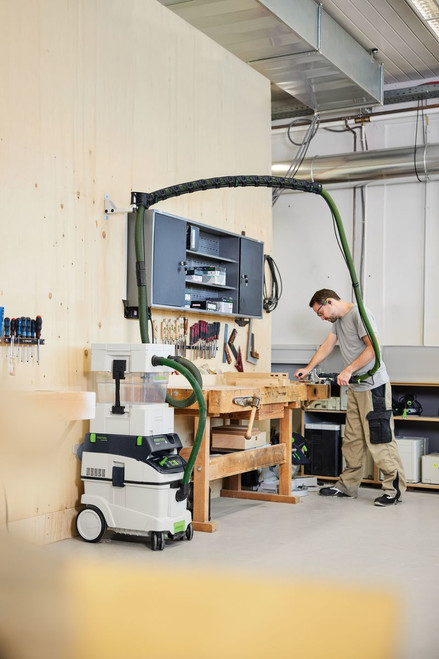 Festool FES-578518 CT-ASA FLX W Wall-Mount Dust Extraction Boom Arm Set
