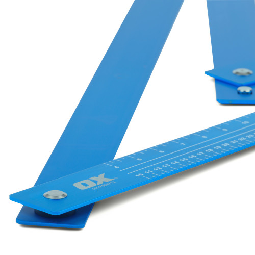 OX Tools OX-P508712 Pro Aluminium Folding Square 1200mm/48in