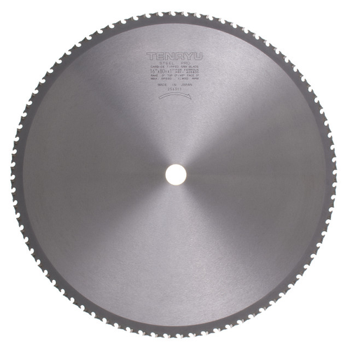 Tenryu TEN-PRF-41580D Steel-Pro 16-5/16in x 80T Circular Saw Blade, 1in Arbor