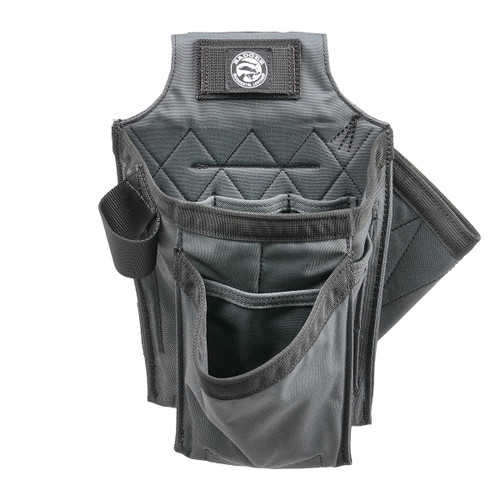 Badger Tool Belts OCC-432210 B12 Tool Bag (Trimmer Tool Bag V2) - Gunmetal - front view