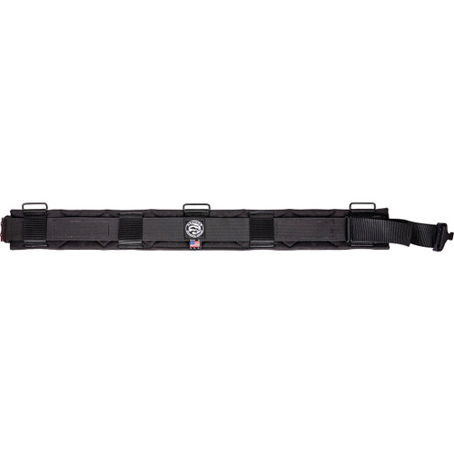 Badger Tool Belts OCC-411030 M 3-1/2in Straight Tool Belt - Black - Medium - laid flat