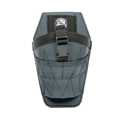 Badger Tool Belts OCC-456710 Drill Holster - Gunmetal - empty, front