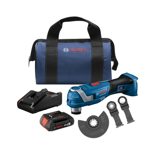 Bosch BOS-GOP18V-34B12 18V Brushless StarlockPlus Oscillating Multi-Tool 2.0Ah Kit