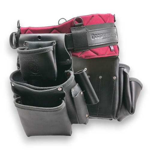 Occidental Leather OCC-5280DBUB-XXX ProFORMANCE Pro Framer Tool Belt Setup - Ultra Black