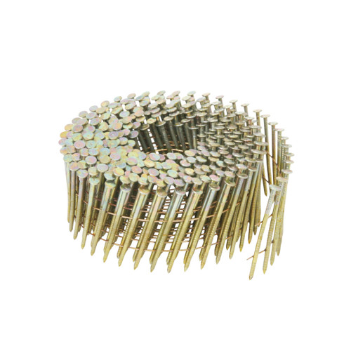 Metabo HPT HPT-12210DHPT 2-1/4in x .099in Screw Shank Diamond Point Basic Bright Wire Coil Nails 9000-Pack