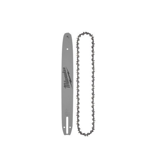 Milwaukee MIL-49-16-2856 16in 3/8in LOW PROFILE Pitch .043in Gauge Saw Chain and Guide Bar Set